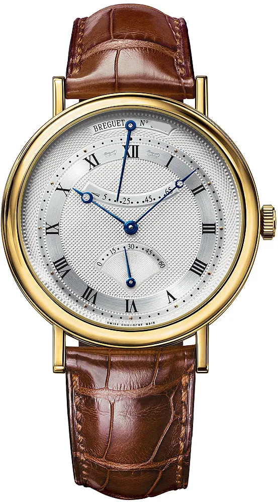 Breguet Classique 5207BA/12/9V6 39mm Yellow gold Silver