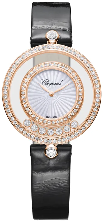 Chopard Happy Diamonds 209426-5201 32mm Rose gold Pearl