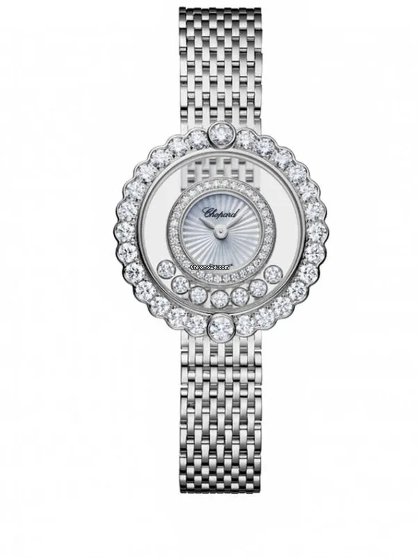 Chopard Happy Diamonds 204180-1201 30.5mm White gold Pearl