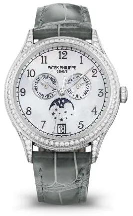 Patek Philippe Annual Calendar 4948G-010 38mm White gold White Mother of Pearl