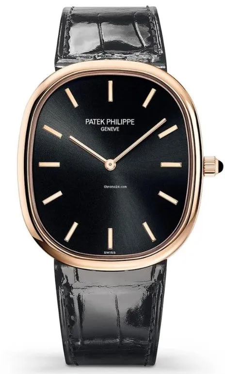 Patek Philippe Golden Ellipse 5738R-001 nullmm Rose gold Black