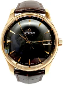 Eterna Vaughan Big Date 7630.69.51.1185 Rose gold Black