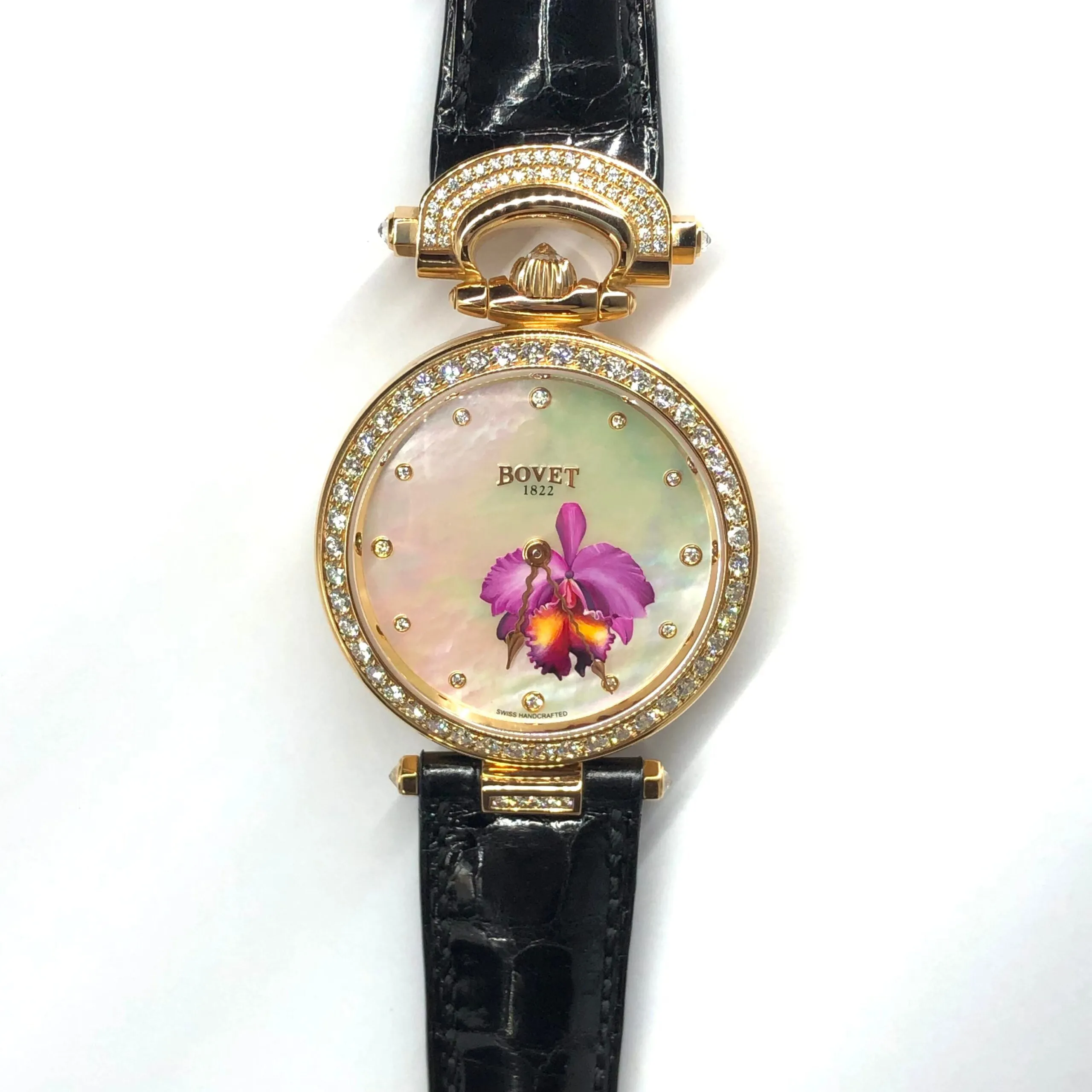 Bovet Amadeo Fleurier AF39015-SD123-LT04 39mm Rose gold Mother-of-pearl