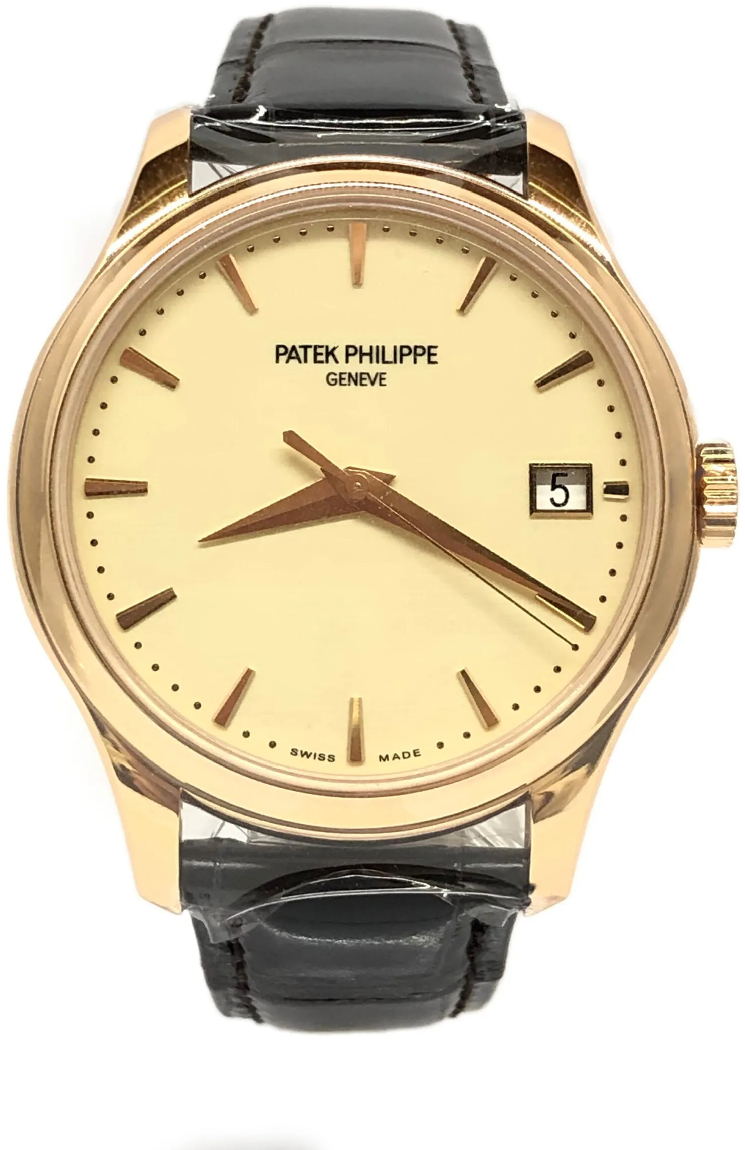 Patek Philippe Calatrava 5227R-001 39mm Rose gold Ivory