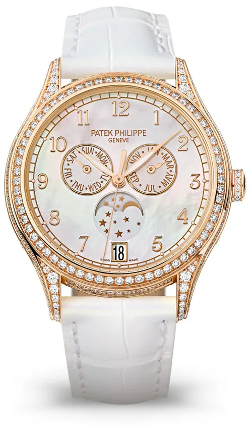 Patek Philippe Annual Calendar 4948R-001 38mm Rose gold White Mother of Pearl