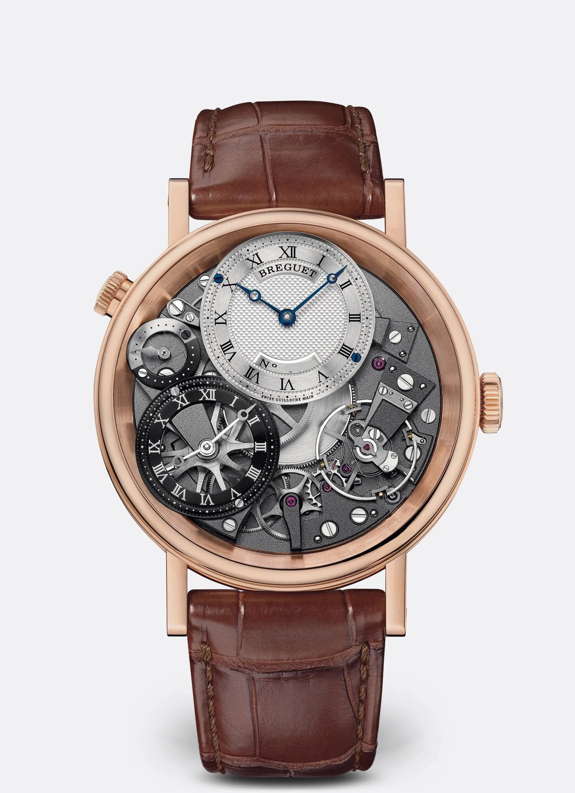 Breguet Tradition 7067BR/G1/9W6 40mm Rose gold Gray