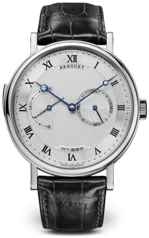 Breguet Classique Complications 7637BB/12/9ZU 42mm White gold Silver