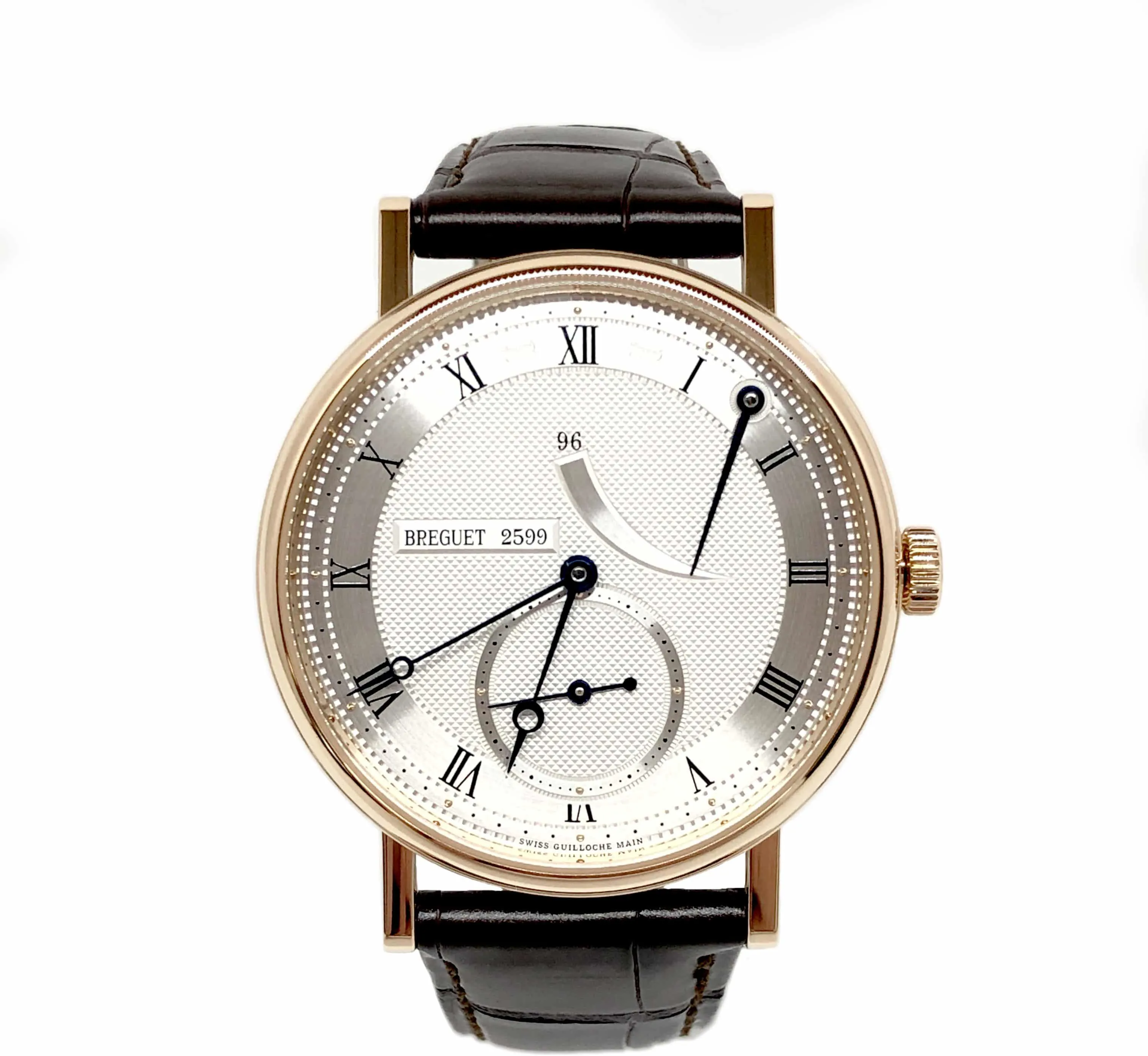 Breguet Classique 5277BR/12/9V6 38mm Rose gold Silver