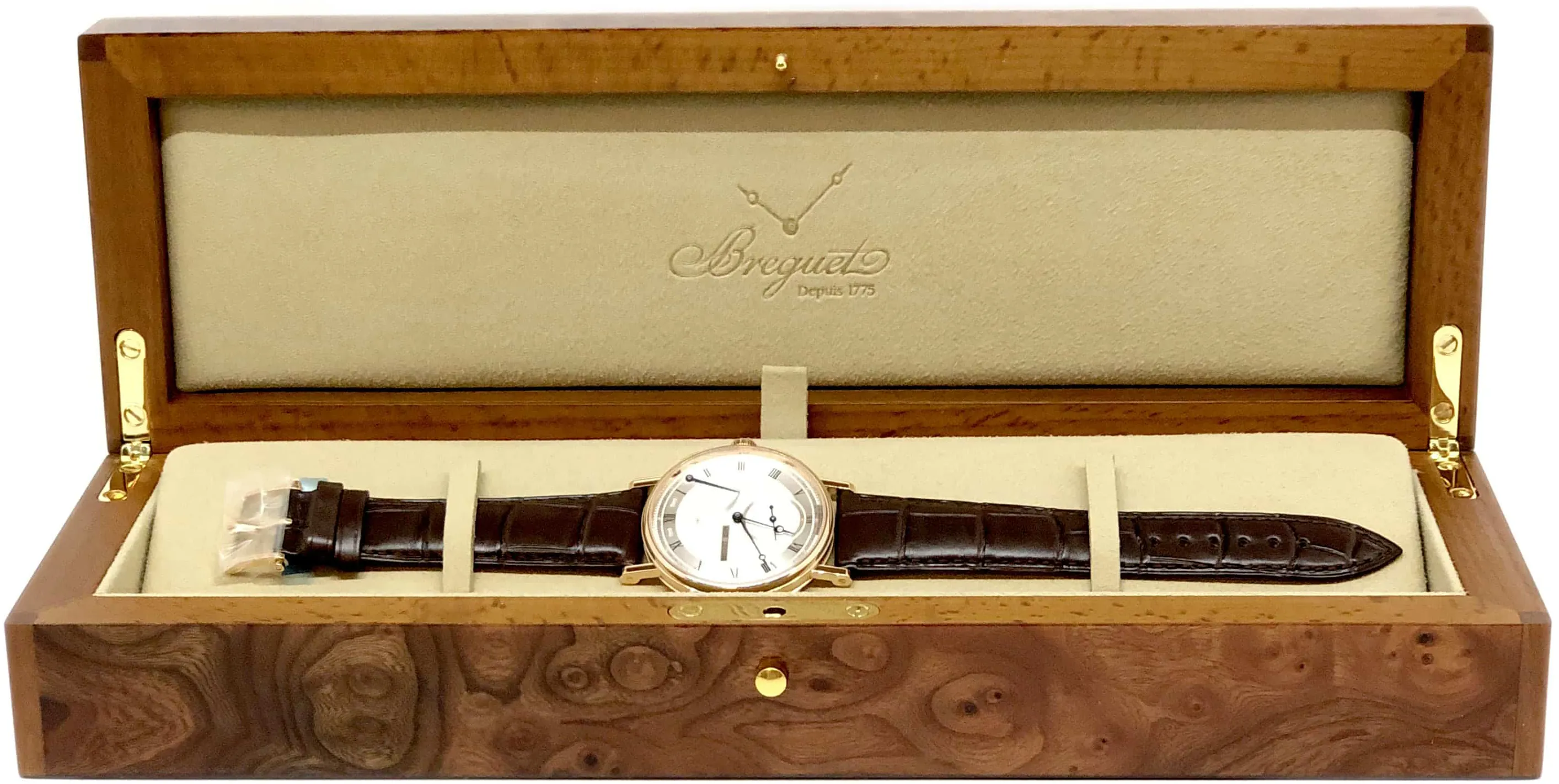 Breguet Classique 5277BR/12/9V6 38mm Rose gold Silver 4