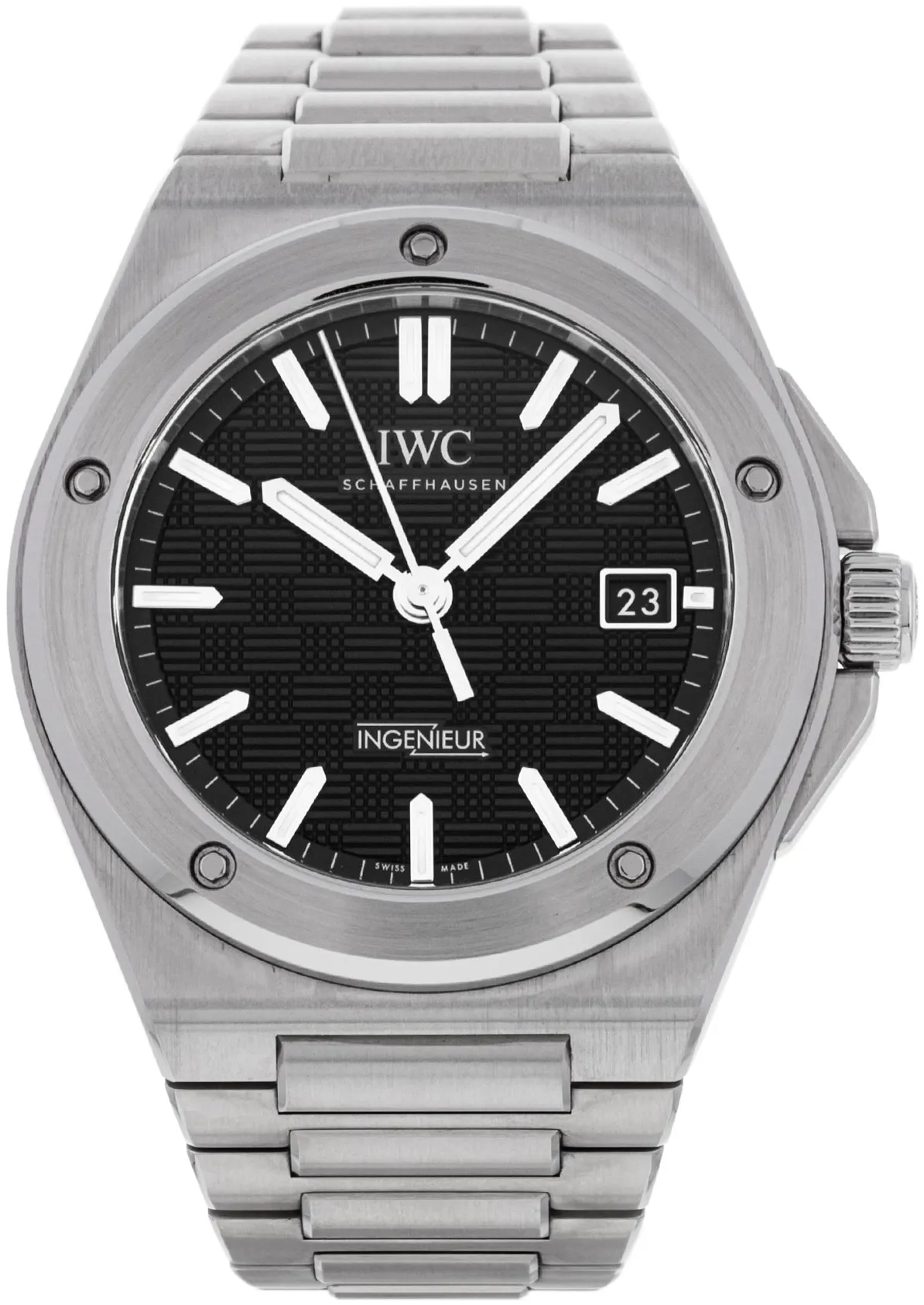 IWC Ingenieur IW328901 40mm Stainless steel Black