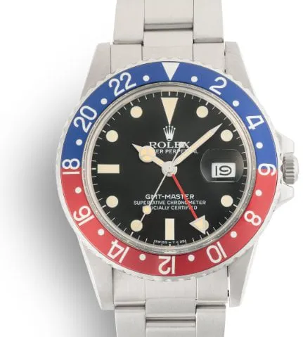 Rolex GMT-Master 16750 40mm Stainless steel Black