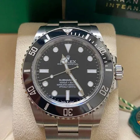 Rolex Submariner 124060 41mm Stainless steel Black