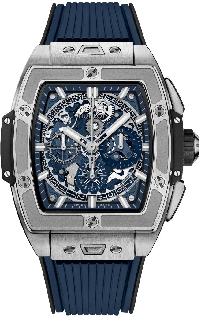 Hublot Spirit of Big Bang 642.NX.7170.RX 42mm Polished Titanium Skeleton