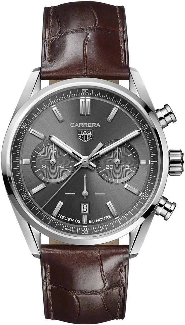 TAG Heuer Carrera CBN2012.FC6483 42mm Stainless steel Brown