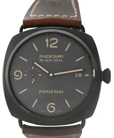 Panerai Radiomir Black Seal 3 Days Aut PAM 00505 45mm Aluminium Brown