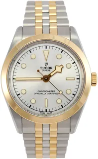 Tudor Black Bay M79683-0002 41mm Yellow gold and Stainless steel Silver