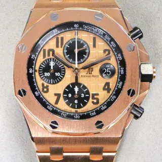 Audemars Piguet Royal Oak Offshore 26470OR.OO.1000OR.01 42mm Rose gold Golden