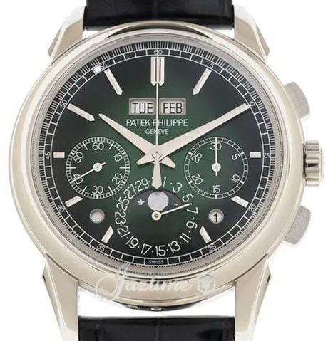 Patek Philippe Perpetual Calendar Chronograph 5270P-014 41mm Platinum Green