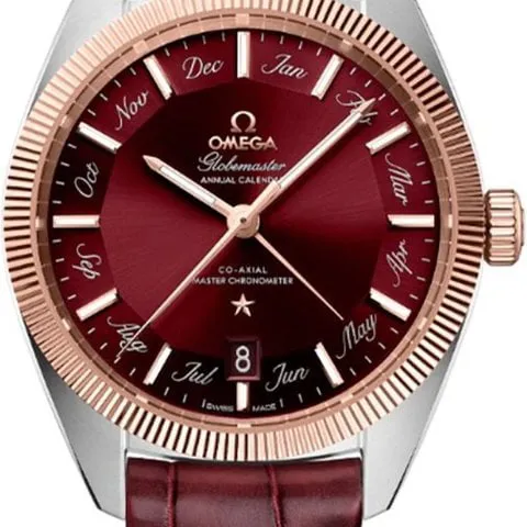 Omega Globemaster 130.23.41.22.11.001 41mm Stainless steel Red