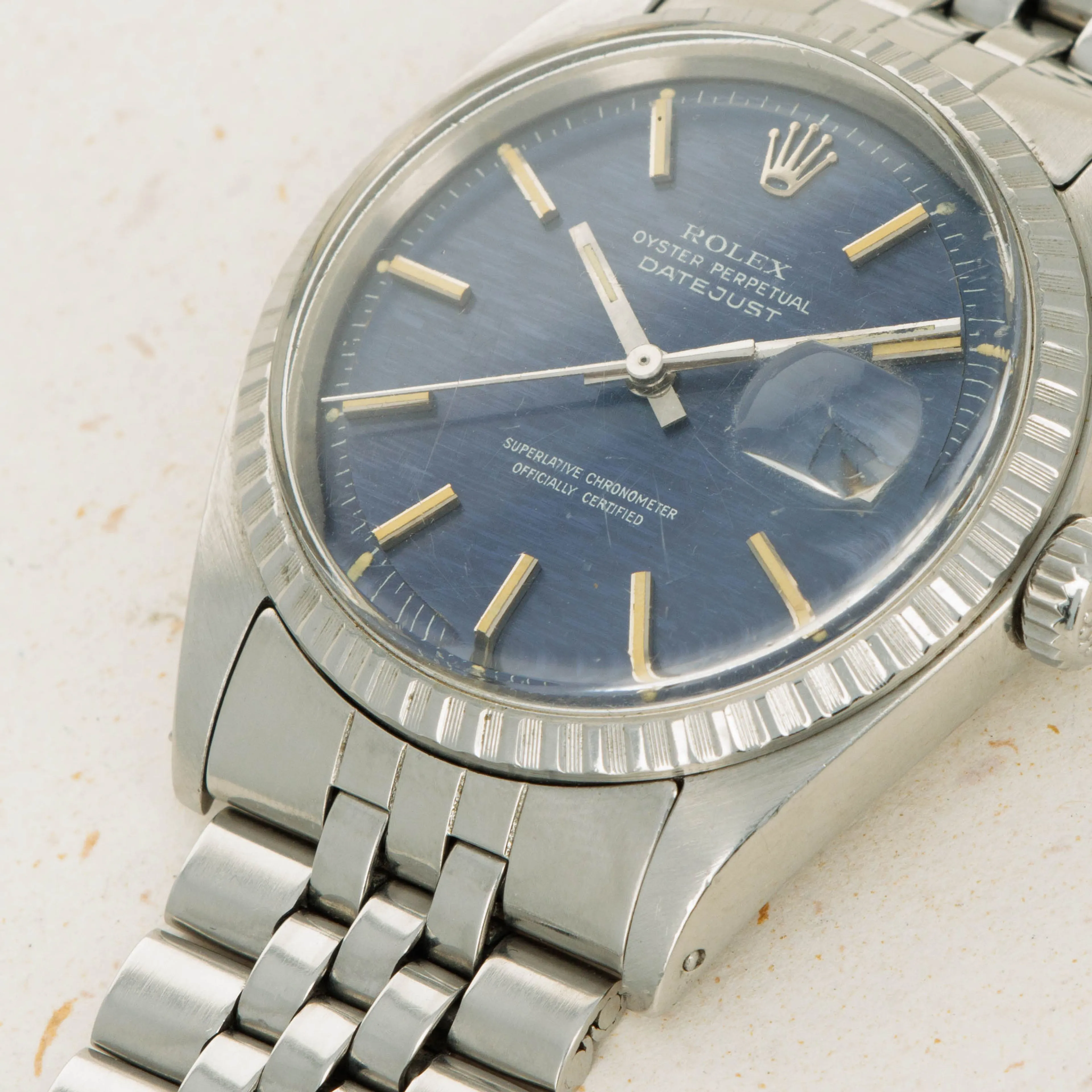 Rolex Datejust 1603 36mm Stainless steel Blue 2