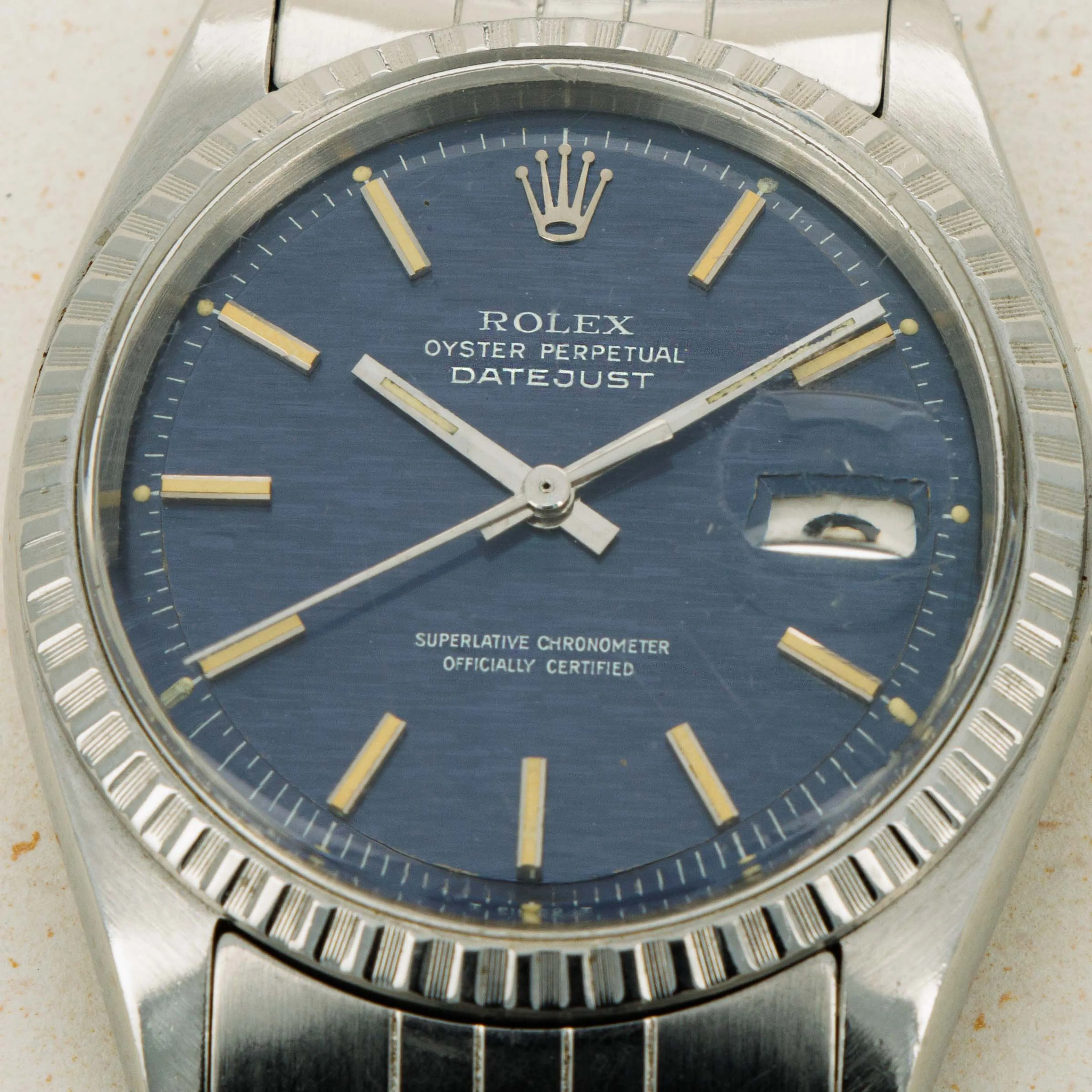 Rolex Datejust 1603 36mm Stainless steel Blue 10