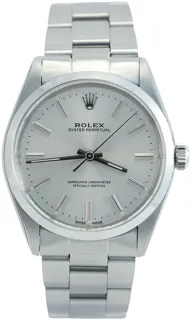 Rolex Oyster Perpetual 1002 Stainless steel Silver Baton