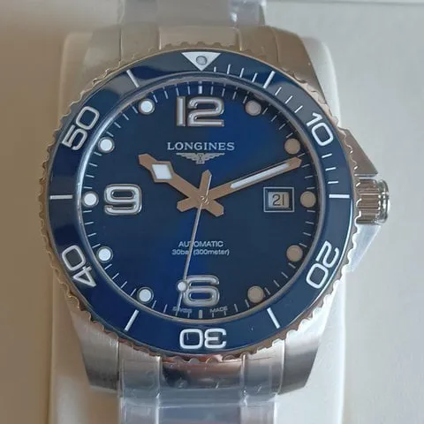 Longines HydroConquest L3.781.4.96.6 41mm Stainless steel Blue