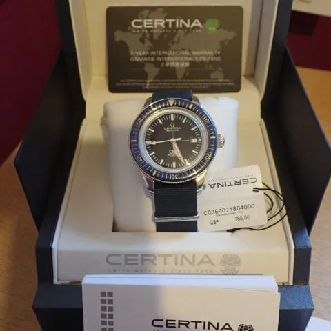 Certina Heritage Collection C036.407.18.040.00 Stainless steel Blue