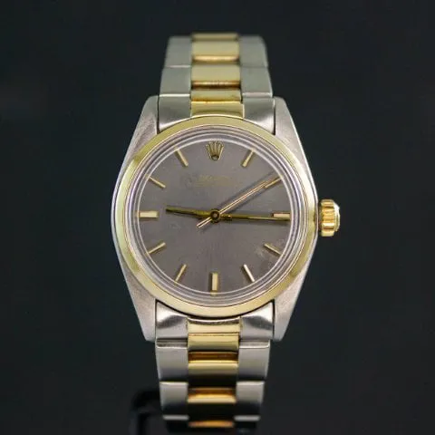 Rolex Oyster Perpetual 31 6748 31mm Yellow gold and Stainless steel Gray