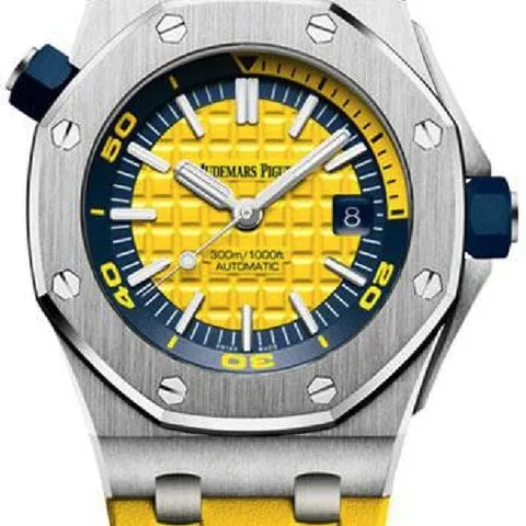 Audemars Piguet Royal Oak Offshore Diver 15710ST.OO.A051CA.01 42mm Stainless steel Yellow