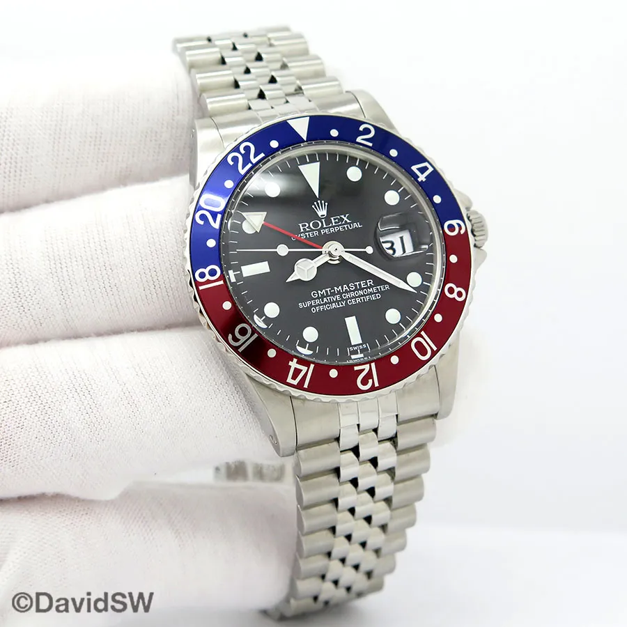 Rolex GMT-Master 1675 40mm Stainless steel Black