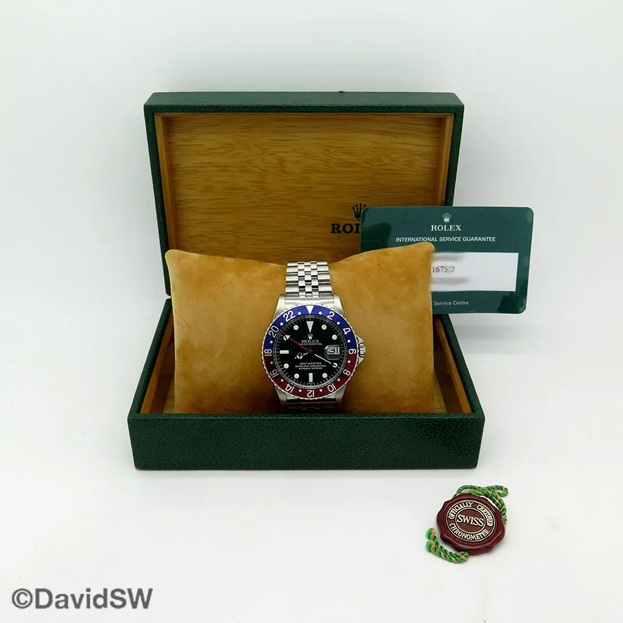 Rolex GMT-Master 1675 40mm Stainless steel Black 1