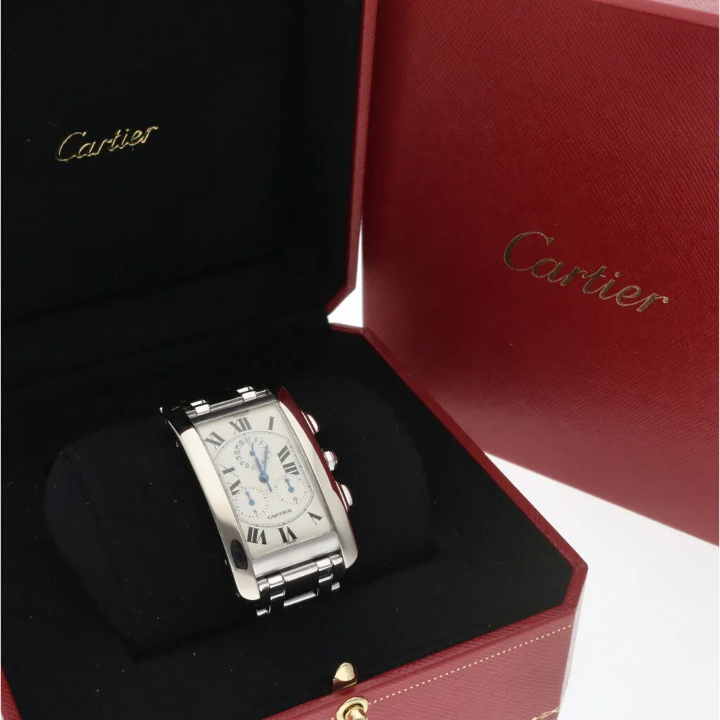 Cartier Tank 2312 26mm WHITE GOLD 18K