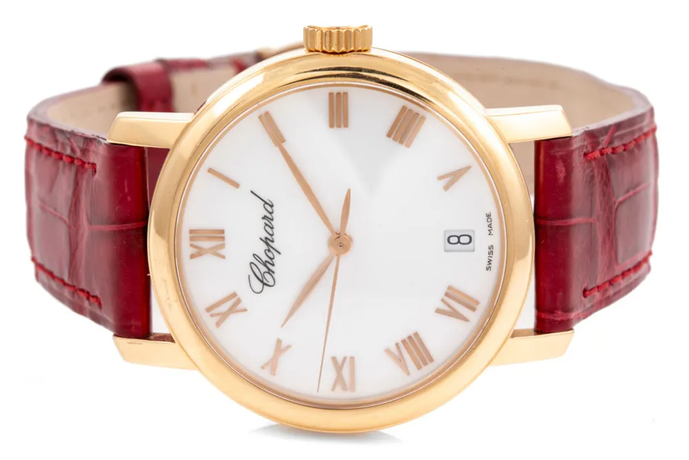 Chopard Classic 124200-5001 33.5mm Rose gold White