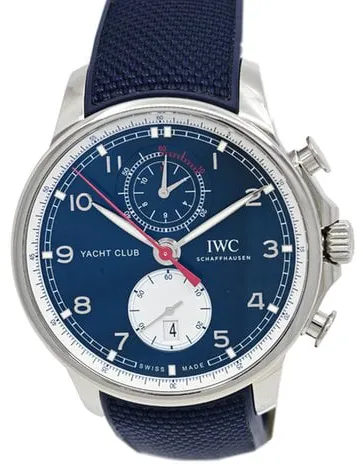 IWC Portugieser IW390704 44.5mm Stainless steel Blue