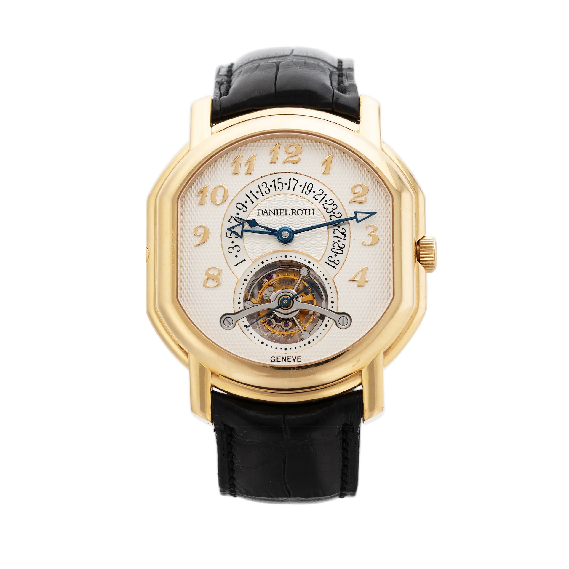 Daniel Roth Regulateur Tourbillon 196.X.40 45mm Yellow gold Silver