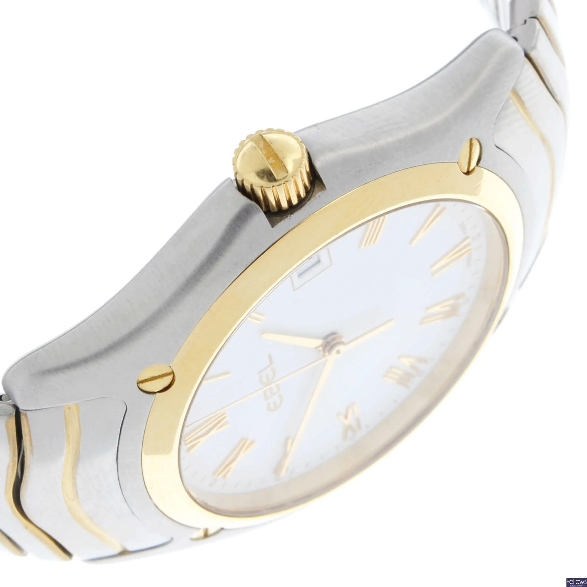 Ebel Classic E1255F41 38mm Yellow gold and stainless steel White 2