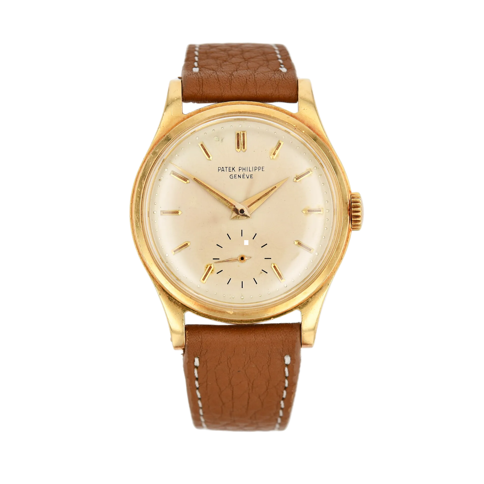 Patek Philippe Calatrava 2509 35mm Yellow gold Silver