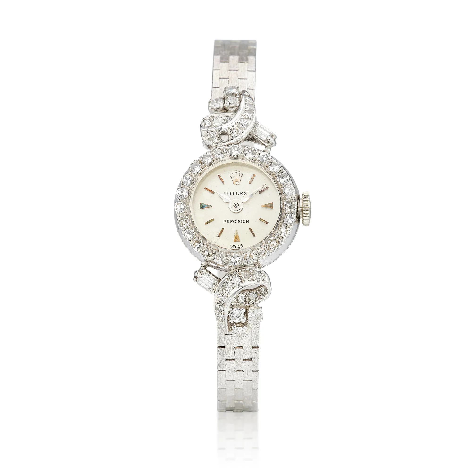 Rolex Precision White gold White