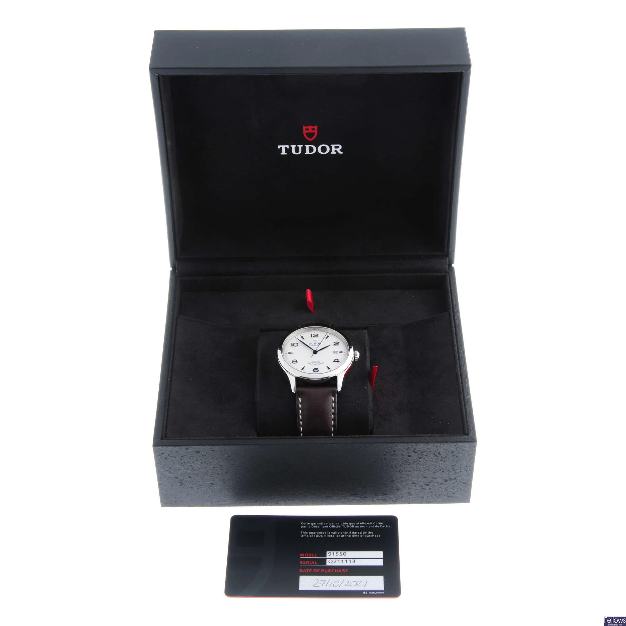 Tudor 1926 91550 40mm Stainless steel White 5