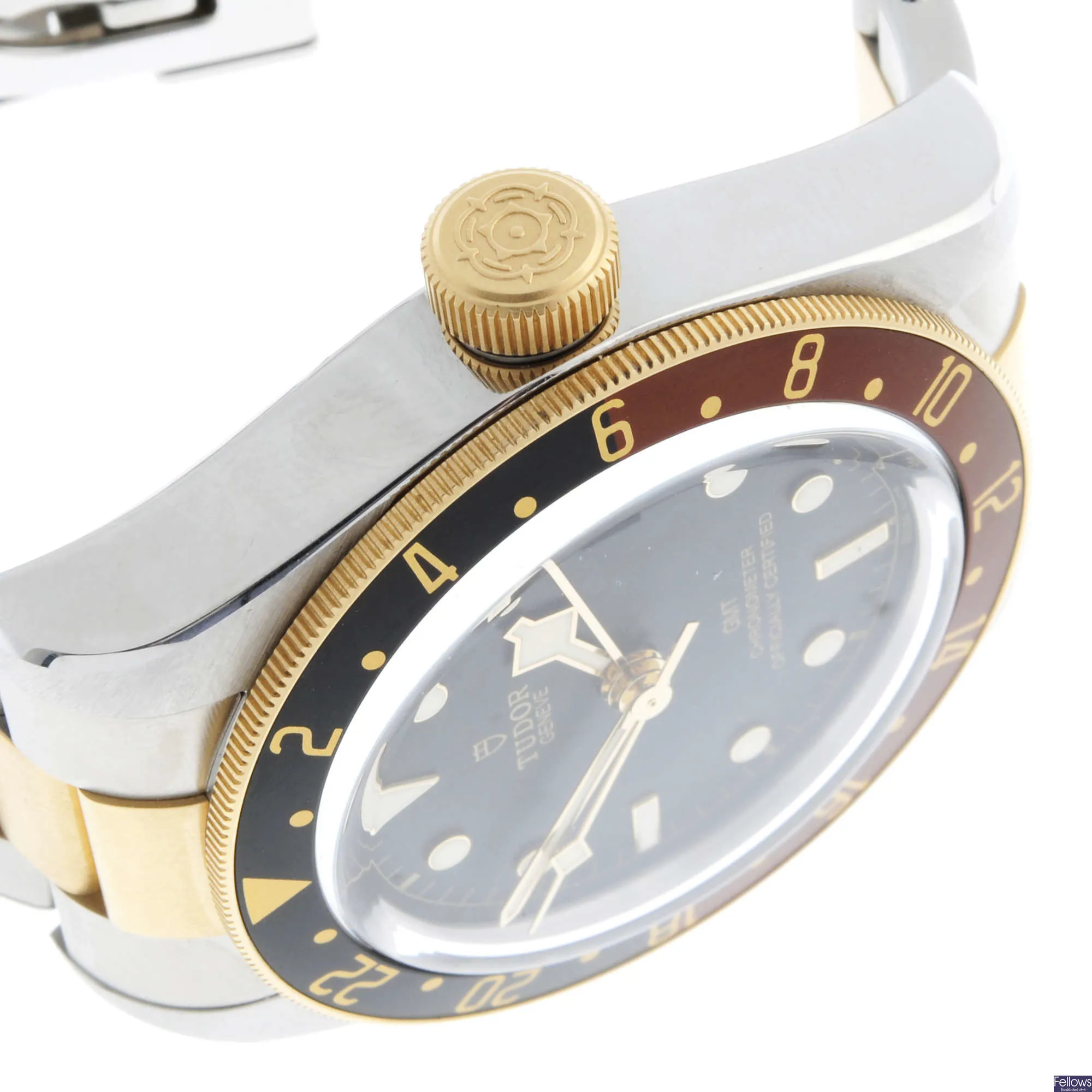 Tudor Black Bay GMT 79833MN 41mm Yellow gold and stainless steel Black 1