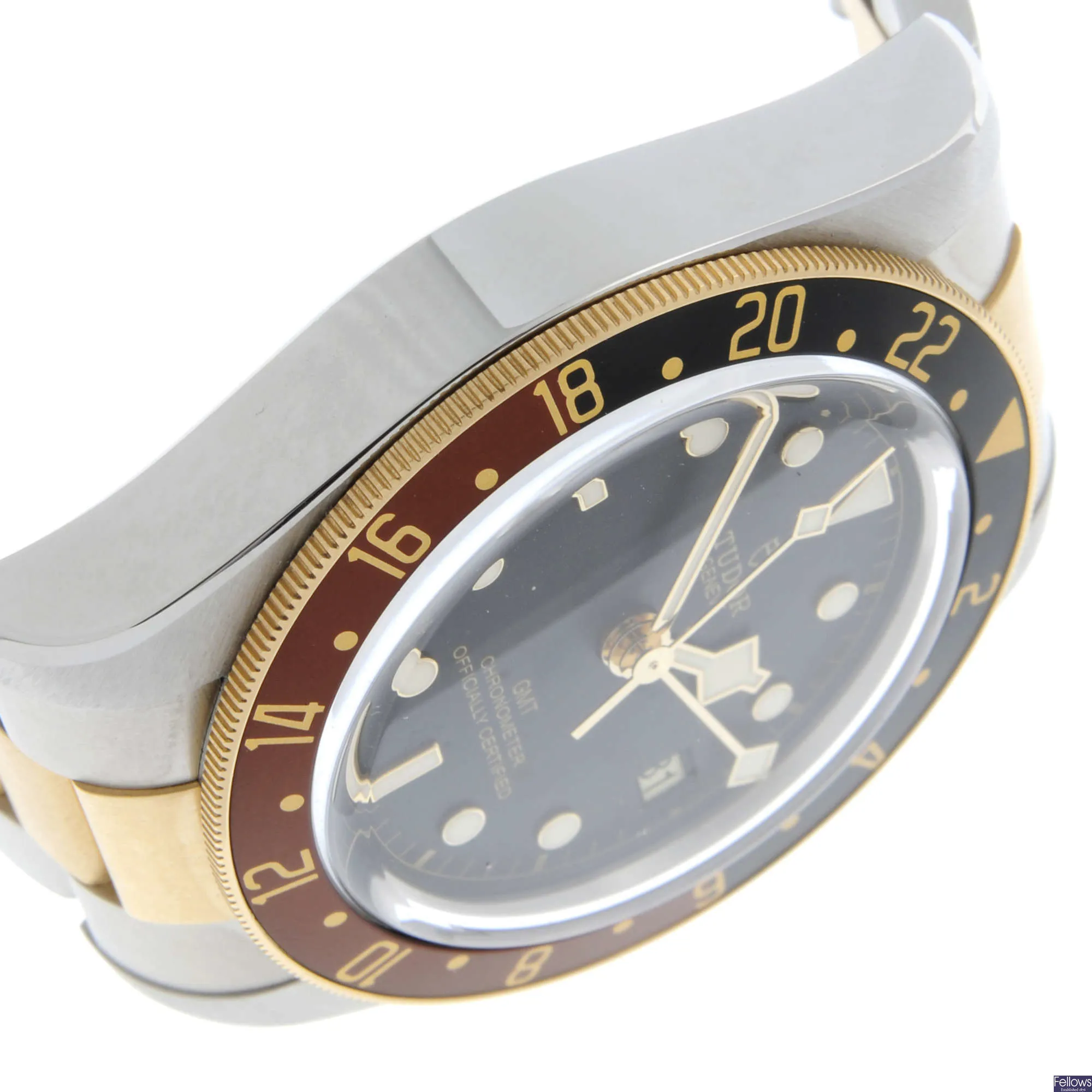 Tudor Black Bay GMT 79833MN 41mm Yellow gold and stainless steel Black 3