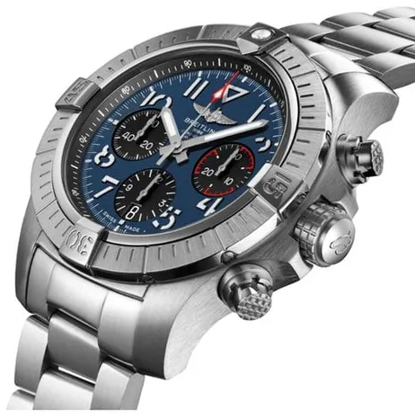 Breitling Avenger AB01821A1C1A1 45mm Stainless steel Blue