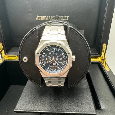 Audemars Piguet Royal Oak Perpetual Calendar 26574ST.OO.1220ST.02 41mm Stainless steel Blue