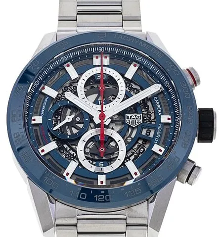 TAG Heuer Carrera CAR201T.BA0766 43mm Stainless steel Skeleton