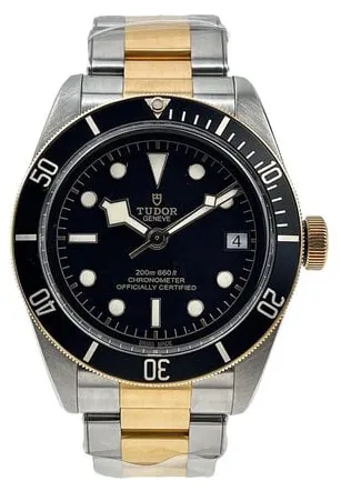 Tudor Black Bay 79733N 41mm Yellow gold and Stainless steel Black