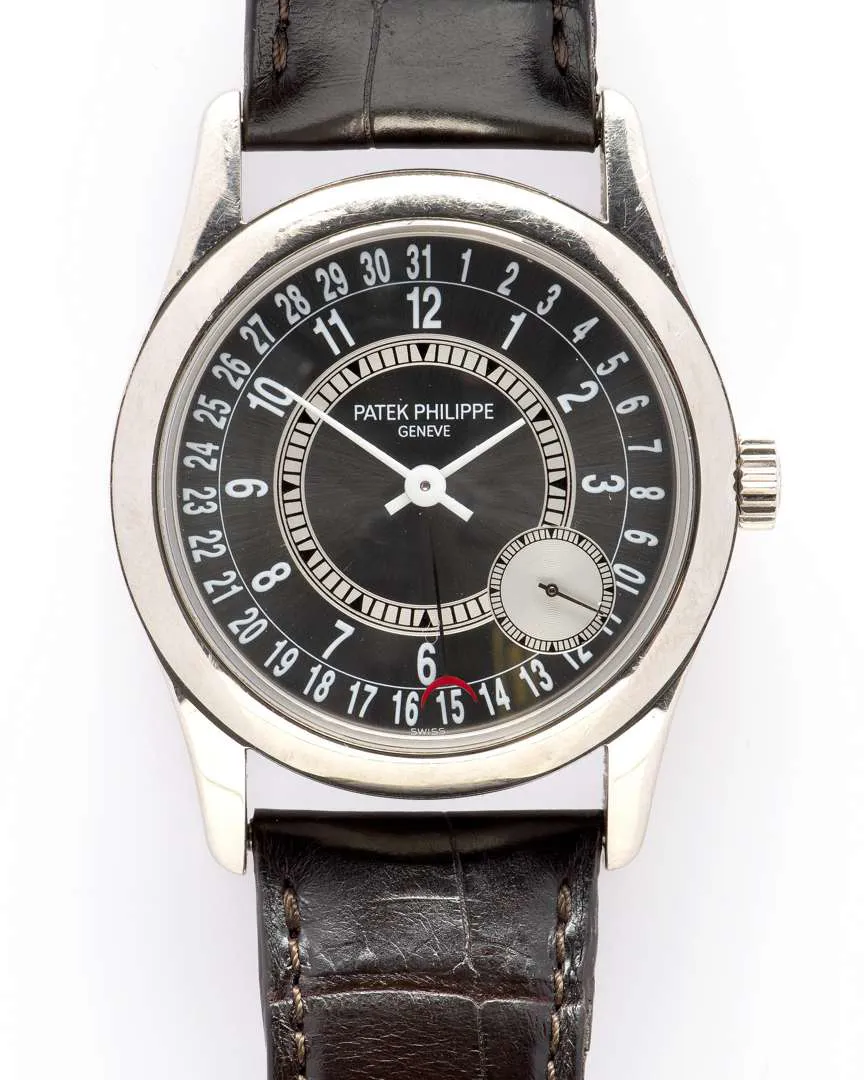 Patek Philippe 6000G-010 White gold Gray