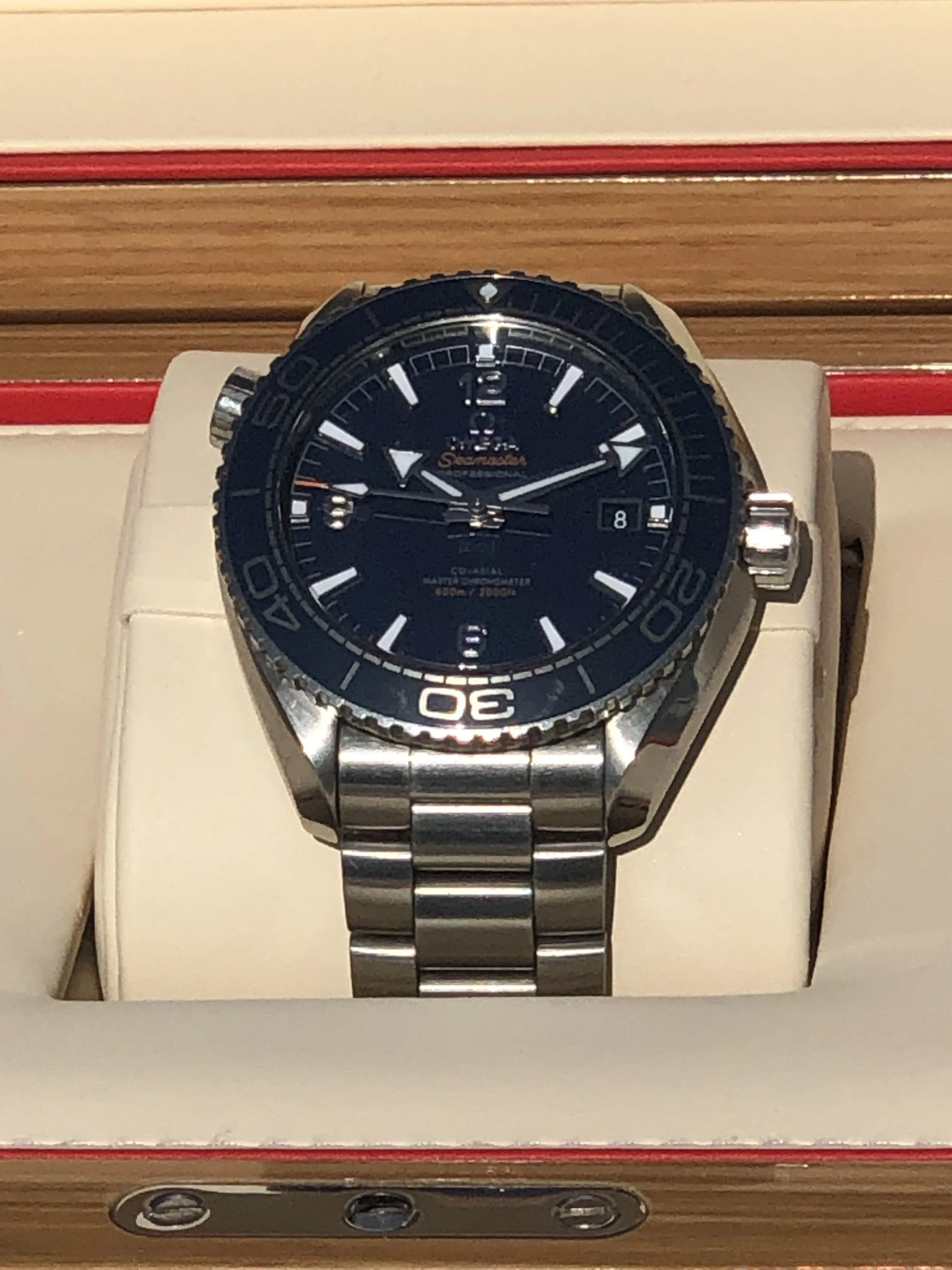 Omega Seamaster Planet Ocean 215.30.44.21.03.001 43mm Stainless steel Blue 1