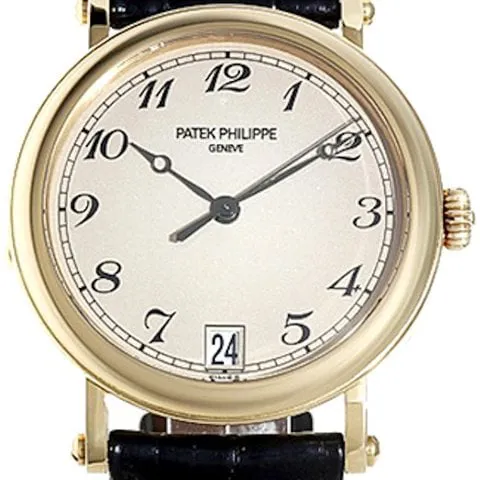 Patek Philippe Calatrava 5053J-001 35.5mm Yellow gold Champagne