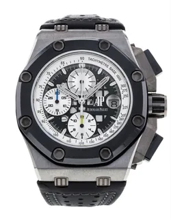 Audemars Piguet Royal Oak Offshore 26078IO.OO.D001VS.01 46mm Ceramic and Titanium Skeletonized